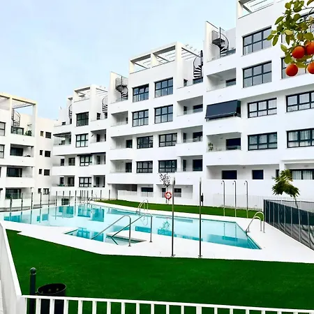 Casa Alegria Center Of With Shared Pool And Private Parking Estepona